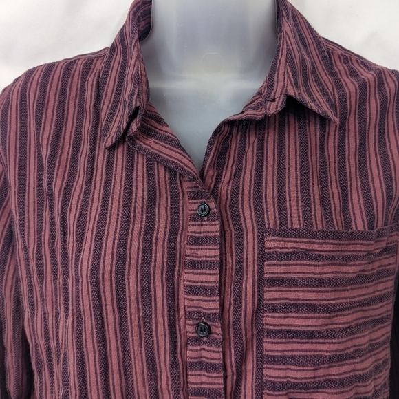 Treasure & Bond Boyfriend Fit Button Down Sz XS - Picture 3 of 13